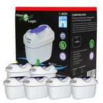 Water Filters For Brita Maxtra Jug Limescale Chlorine Impurities, Universal, 6pk