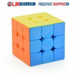 Puzzle toy cube 3x3 Qiyi Warrior W stickerless speed cube magic Twist Kids