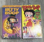 UAV Home Video Betty Boop VHS Lot 2: Volume 2 + Betty in Blunderland NTSC