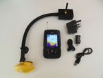 Colour screen Bait boat fish / Depth finder, 150 Metre. Universal fitting