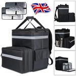 Large Meal Food Delivery Backpack Insulated Thermal Pizza Bag For Uber Eat UK