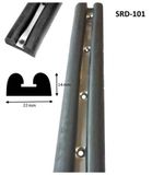 Neoprene Rubber Double D Fender for Marine, Automotive & Industrial Use