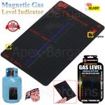 Magnetic Gas Level Indicator Bottle Butane/Propane Calor LPG Fuel Tank Gauge BBQ