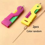 2X AUTOMATIC NEEDLE THREADER THREAD DEVICE EASY STITCH THREAD TOOL SEWING