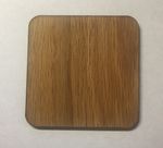Wooden 4, 6 or 12 OAK Wood Coasters laser cut 4mm thick oak veneer drink mats