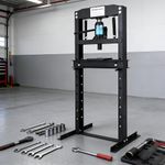 12 Ton Workshop Garage Hydraulic Shop Press Heavy Duty Plates Car Bearing Press