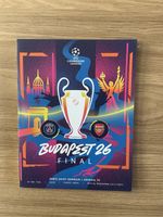 PSG VS ARSENAL CHAMPIONS LEAGUE FINAL PROGRAMME 2026