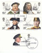Maritime Heritage GB Used Leeds (a) 1982 ON PIECE (146580)