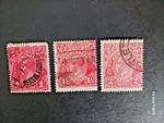 Australia King George V Stamp One & One Half and Two Pence 2D Australian Stamp
