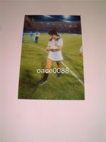 ENGLAND v ARGENTINA 13 MAY 1980 DIEGO MARADONA IN ENGLAND SHIRT PHOTOGRAPH