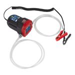 Sealey TP9312 Engine Oil & Diesel Transfer Pump 12V Battery Portable Size