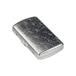 Metal Cigarette Case 12 Cigarette Holder Pocket Tobacco Storage Box Portable
