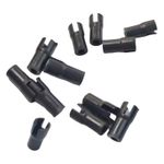 12Pcs 1:87 HO Scale Electric Train Parts Coupler Connector
