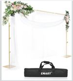 Heavy Duty Backdrop Stand 8.5×10ft(H×W)Adjustable Backgraund Support System Kit