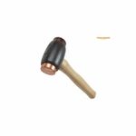 Thor 214 Copper/Rawhide Hammer Size 3 (44mm) 1600g Mallet Hide Copper