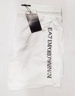 EMPORIO ARMANI  Summer White Swim Shorts 