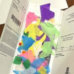 CONCERT-USED Coldplay Concert Confetti! - A Head Full of Dreams Tour - 2017 - KC
