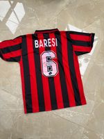 AC Milan 1996/97 Home Shirt - M - Signed Baresi Original Vintage Football Shirt