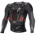 Alpinestars 2026 Bionic Plus V2 Protection Jacket Black Anthractive Red  MX Quad