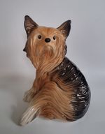 Vintage Melba Ware Seated Shih Tzu Dog.