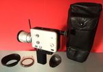 Vintage Design   Braun Nizo S 800. Super 8 Movie Camera & Original Case 