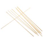 Durable Bamboo Kite Frame Sticks 10Pcs Reusable Beige Rods for Crafts
