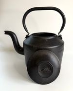 Rare Large Antique / Vintage French Cast Iron Le Mironton Heavy Kettle 4.2kg