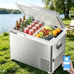 OYAJIA 40L Compressor Car Fridge Freezer, Camping Refrigerator with App Control