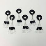 36 X Sliding Float Stops Rubber Grippa Barrel Rig Buffer Line & Braid Fishing