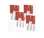 DINKLE TOP INSERT BRIDGE 3 WAY 6MM DIN RAIL TERMINAL 4 PACK