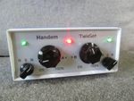 Two Track Model Train Controller. Fully Assembled & Guaranteed. 2 amp PSU.