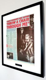 Oasis Framed Genuine 1994 NME-Definitely Maybe-Liam Gallagher