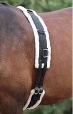 Shires Nylon Roller With Fleece Padding, Black RRP £29.99