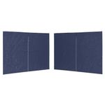 2x Party Tent Sidewall Outdoor Garden Canopy with Zipper Multi Colours  vidaXL
