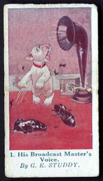 UNITED TOBACCO - STUDDY DOGS - #1 HIS BROADCAST MASTER'S VOICE