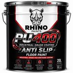 RHINO PAINTS ANTI SLIP PU400 FLOOR PAINT   ULTRA DURABLE PROFESSIONAL FINISH