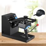 Heat Press Machine 8x14cm Heat Transfer Sublimation Hat Printing Mach Custom UK
