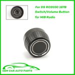 For VW DS RCD330 6RD 035 187B  Car Radio Knob Confirm Button Turn Knob Right