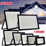 LED Floodlight Outside Light,Security Flood Lights, Outdoor Garden Lamp 10W-500W