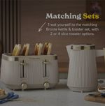 Russell Hobbs Brontë Stone Set 1.7L Kettle 26751 & 4-Slice Toaster 26771 New