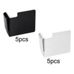 5 Pieces Card Box Divider Storage Separator Clips Card Box Partition with Tabs