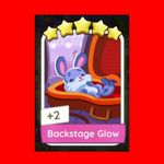 1 X Backstage Glow Sticker (⭐⭐⭐⭐⭐) set 15 - Mono_poly_Go Sticker ( Fast Sending)