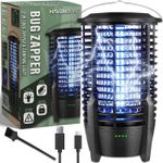 Mosquito Killer Lamp Electric Zapper Bug Fly Insect UV Light Trap USB C