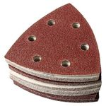 DELTA SANDING SHEETS 90mm DETAIL SANDER PADS TRIANGLE PALM MOUSE 40 - 240 Grit