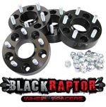 Black Raptor 30mm Aluminium Range Rover L322 (2002 - on) Wheel Spacers