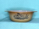 Pyrex Oven Proof Songbird Casserole Dish Made In England Vintage 1980s VGC