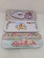Set of 3 Winnie The Pooh Metal Pencil Cases.