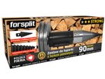Quality Steel Screw Log Wood Splitter 90mm - with pulley for Electric Motor