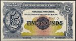 British Armed Forces, Series 2, High Grade Five Pounds Bank Note
