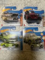 Hotwheel Bundle of 4 Collectible Cars Scale 1:64 New Sealed Free Postage